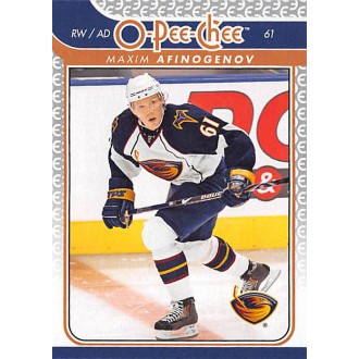 Řadové karty - Afinogenov Maxim - 2009-10 O-Pee-Chee No.675