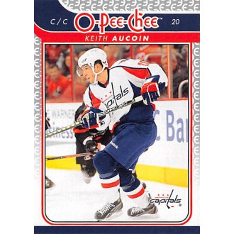 Řadové karty - Aucoin Keith - 2009-10 O-Pee-Chee No.696