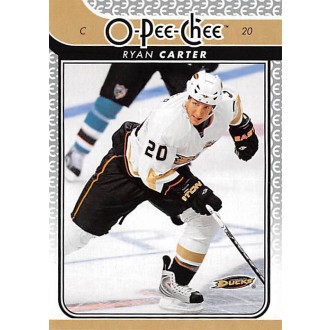 Řadové karty - Carter Ryan - 2009-10 O-Pee-Chee No.723