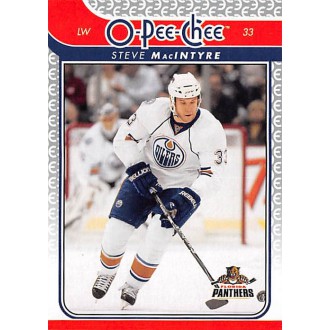 Řadové karty - MacIntyre Steve - 2009-10 O-Pee-Chee No.736