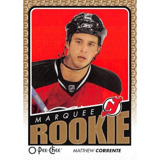 Řadové karty - Corrente Matthew - 2009-10 O-Pee-Chee No.754
