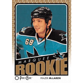 Řadové karty - McLaren Frazer - 2009-10 O-Pee-Chee No.768
