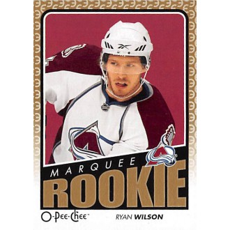 Řadové karty - Wilson Ryan - 2009-10 O-Pee-Chee No.786