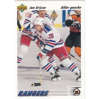 Řadové karty - Erixon Jan - 1991-92 Upper Deck French No.178