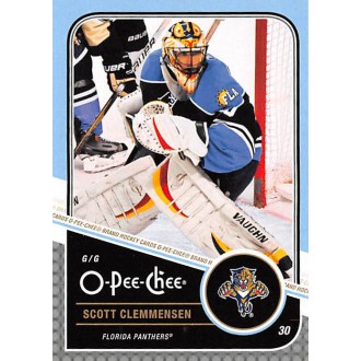 Řadové karty - Clemmensen Scott - 2011-12 O-Pee-Chee No.139