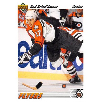 Řadové karty - Brind´Amour Rod - 1991-92 Upper Deck No.547
