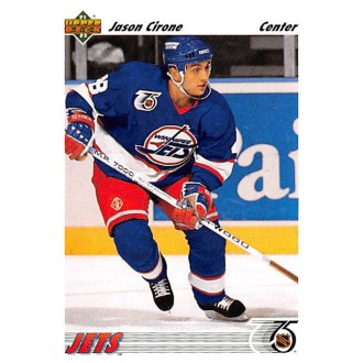 Řadové karty - Cirone Jason - 1991-92 Upper Deck No.605