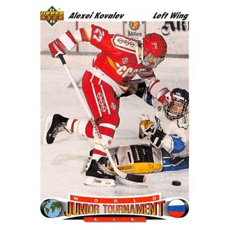 Řadové karty - Kovalev Alexei - 1991-92 Upper Deck No.655
