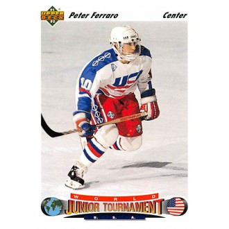 Řadové karty - Ferraro Peter - 1991-92 Upper Deck No.696