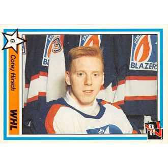 Řadové karty - Hirsch Corey - 1990-91 7th Inning Sketch WHL No.306