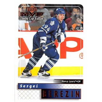 Řadové karty - Berezin Sergei - 1999-00 MVP Stanley Cup No.176