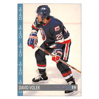 Řadové karty - Volek David - 1992-93 O-Pee-Chee No.3