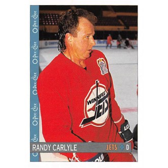 Řadové karty - Carlyle Randy - 1992-93 O-Pee-Chee No.12