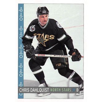Řadové karty - Dahlquist Chris - 1992-93 O-Pee-Chee No.22