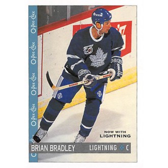 Řadové karty - Bradley Brian - 1992-93 O-Pee-Chee No.27