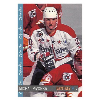 Řadové karty - Pivoňka Michal - 1992-93 O-Pee-Chee No.30