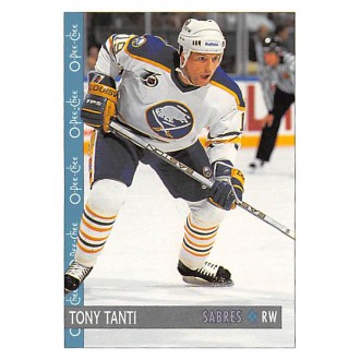 Řadové karty - Tanti Tony - 1992-93 O-Pee-Chee No.34