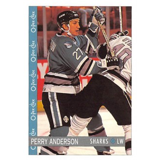 Řadové karty - Anderson Perry - 1992-93 O-Pee-Chee No.38