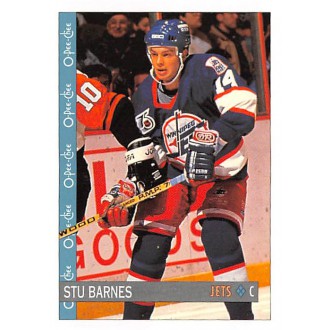 Řadové karty - Barnes Stu - 1992-93 O-Pee-Chee No.39