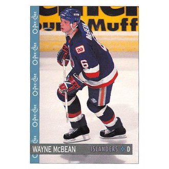 Řadové karty - McBean Wayne - 1992-93 O-Pee-Chee No.50