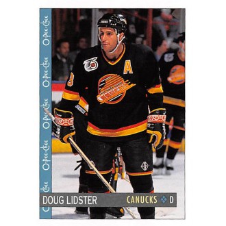 Řadové karty - Lidster Doug - 1992-93 O-Pee-Chee No.51