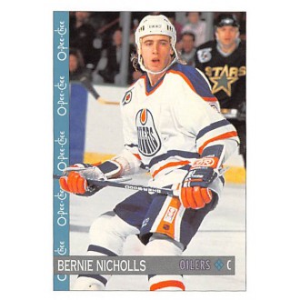 Řadové karty - Nicholls Bernie - 1992-93 O-Pee-Chee No.52