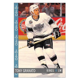 Řadové karty - Granato Tony - 1992-93 O-Pee-Chee No.65