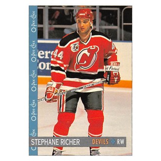 Řadové karty - Richer Stephane - 1992-93 O-Pee-Chee No.76