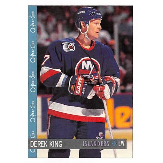 Řadové karty - King Derek - 1992-93 O-Pee-Chee No.79
