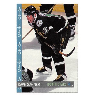 Řadové karty - Gagner Dave - 1992-93 O-Pee-Chee No.80