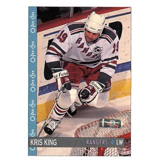 Řadové karty - King Kris - 1992-93 O-Pee-Chee No.86