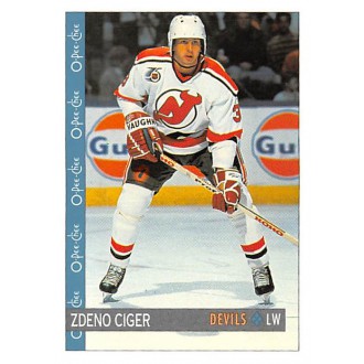 Řadové karty - Cíger Zdeno - 1992-93 O-Pee-Chee No.88