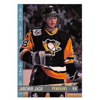 Řadové karty - Jágr Jaromír - 1992-93 O-Pee-Chee No.102