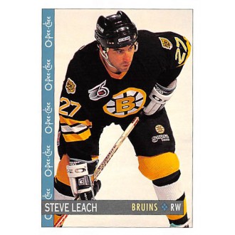 Řadové karty - Leach Steve - 1992-93 O-Pee-Chee No.112