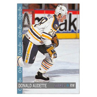 Řadové karty - Audette Donald - 1992-93 O-Pee-Chee No.117