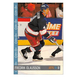 Řadové karty - Olausson Fredrik - 1992-93 O-Pee-Chee No.121