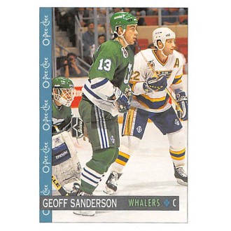 Řadové karty - Sanderson Geoff - 1992-93 O-Pee-Chee No.122