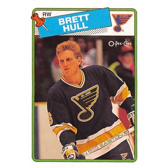 Řadové karty - Hull Brett - 1992-93 O-Pee-Chee No.124
