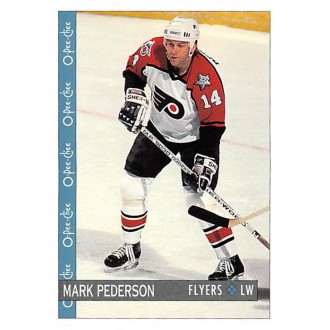 Řadové karty - Pederson Mark - 1992-93 O-Pee-Chee No.157