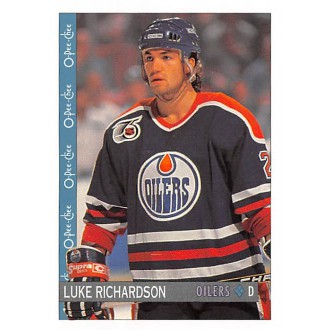 Řadové karty - Richardson Luke - 1992-93 O-Pee-Chee No.171