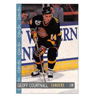 Řadové karty - Courtnall Geoff - 1992-93 O-Pee-Chee No.176