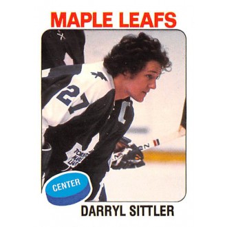 Řadové karty - Sittler Darryl - 1992-93 O-Pee-Chee No.191