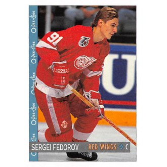 Řadové karty - Fedorov Sergei - 1992-93 O-Pee-Chee No.195