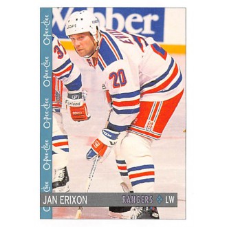 Řadové karty - Erixon Jan - 1992-93 O-Pee-Chee No.207