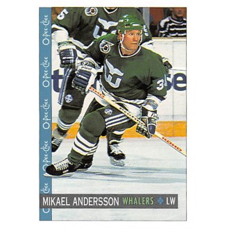 Řadové karty - Andersson Mikael - 1992-93 O-Pee-Chee No.214