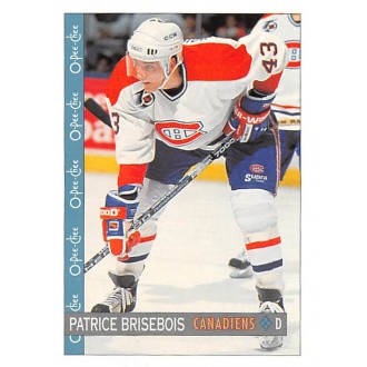 Řadové karty - Brisebois Patrice - 1992-93 O-Pee-Chee No.239