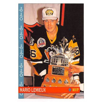 Řadové karty - Lemieux Mario - 1992-93 O-Pee-Chee No.240