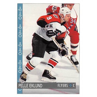 Řadové karty - Eklund Pelle - 1992-93 O-Pee-Chee No.242