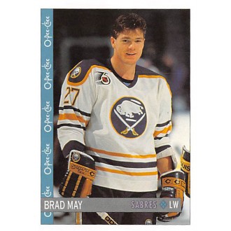 Řadové karty - May Brad - 1992-93 O-Pee-Chee No.256