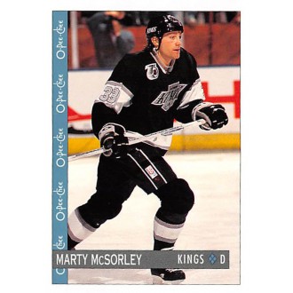 Řadové karty - McSorley Marty - 1992-93 O-Pee-Chee No.261